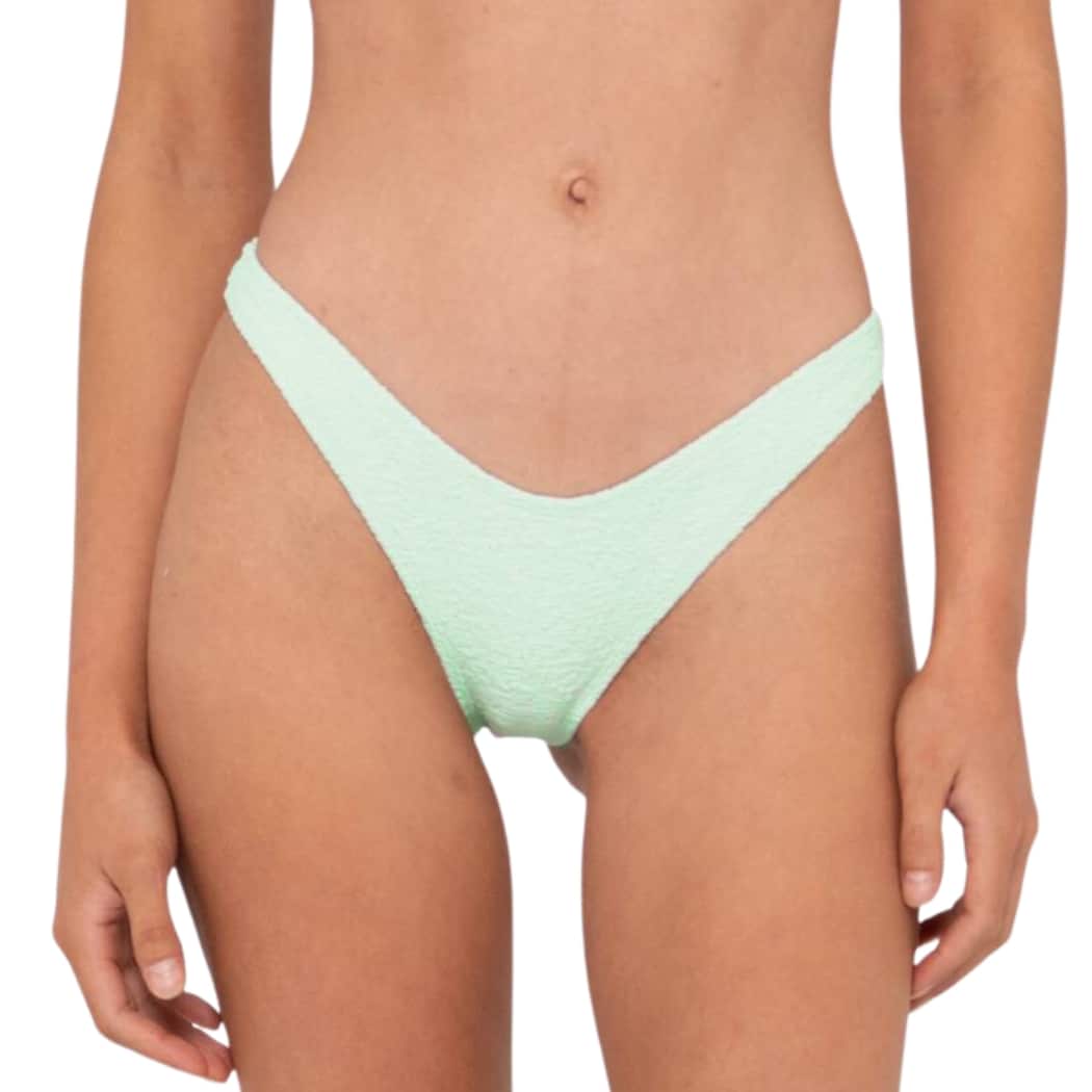 Rusty Sandalwood Midi Bikini Pant Fresh Mint
