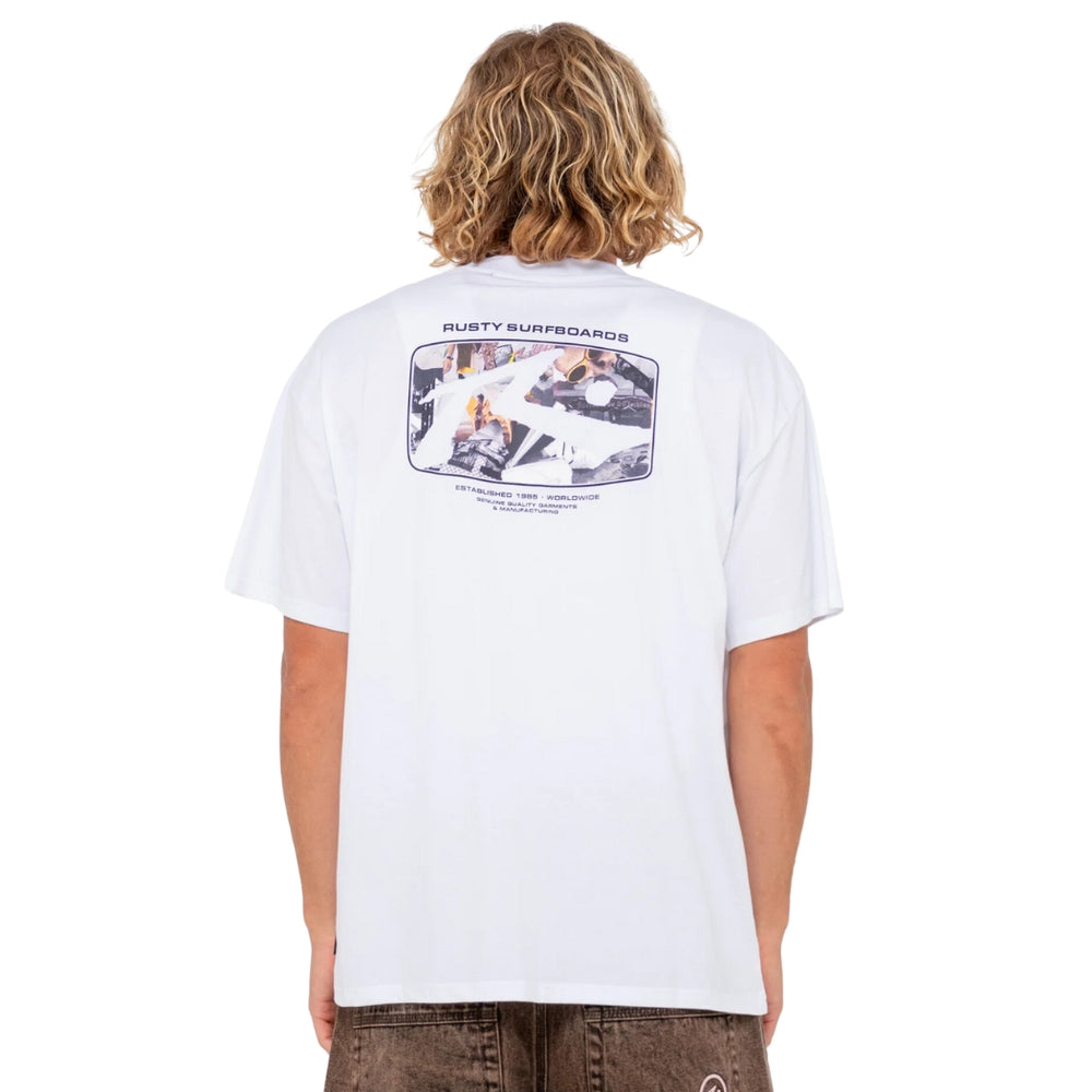 Rusty Advocate Tee White 5