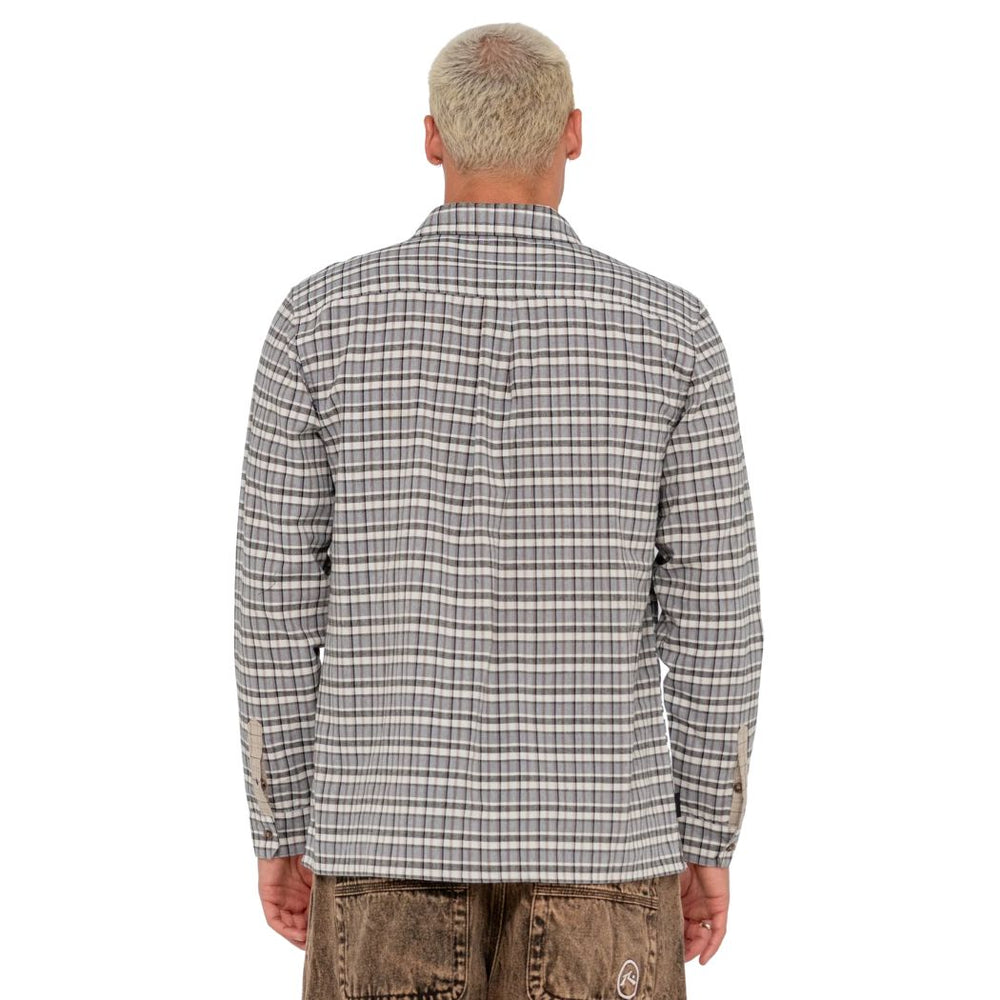 Rusty Datsun Cuts Long Sleeve Shirt Carbon