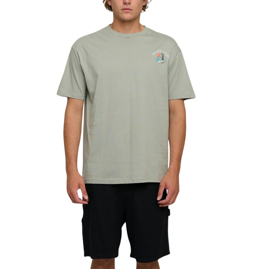 Salty Crew Catch Premium Tee Kelp Green