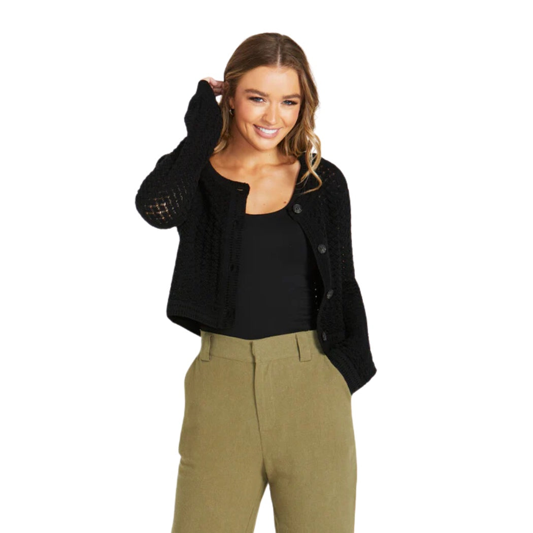 Sass Talullah Cardigan Black