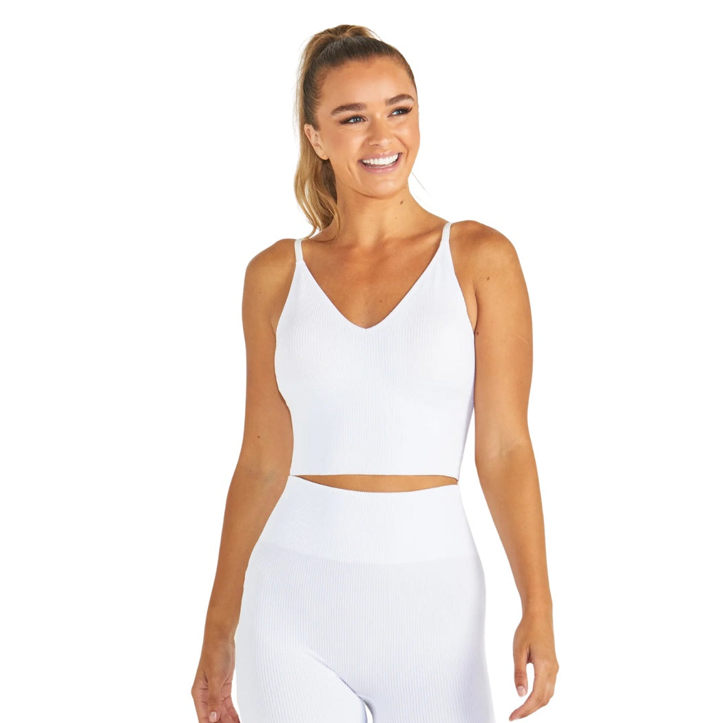Sass Tiana Seamfree Cami White