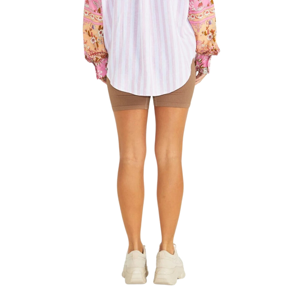 Sass Stormi Seamfree Shorts Mocha
