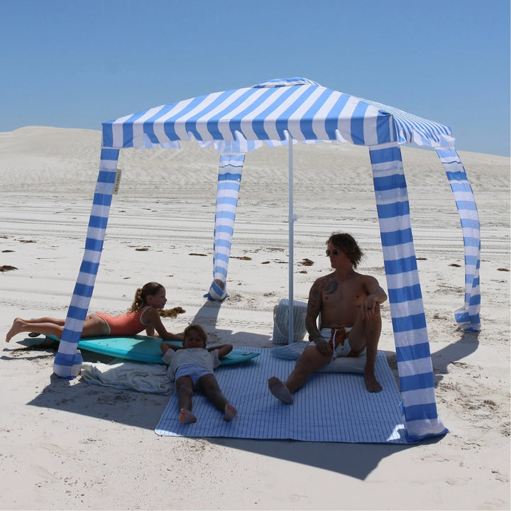 Sunnylife Beach Cabana Le Weekend Mid Blue Cream