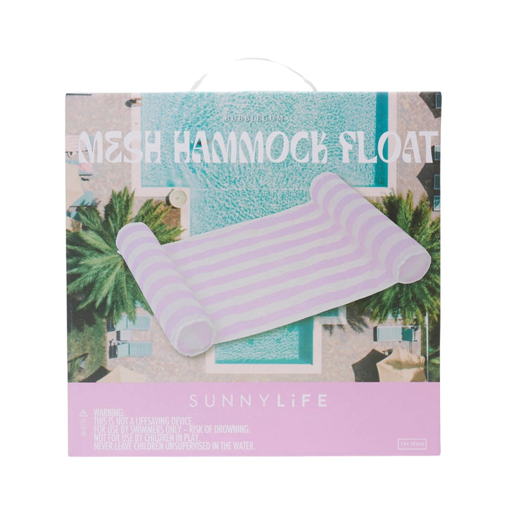 Sunnylife Mesh Hammock Float Bubblegum Pink