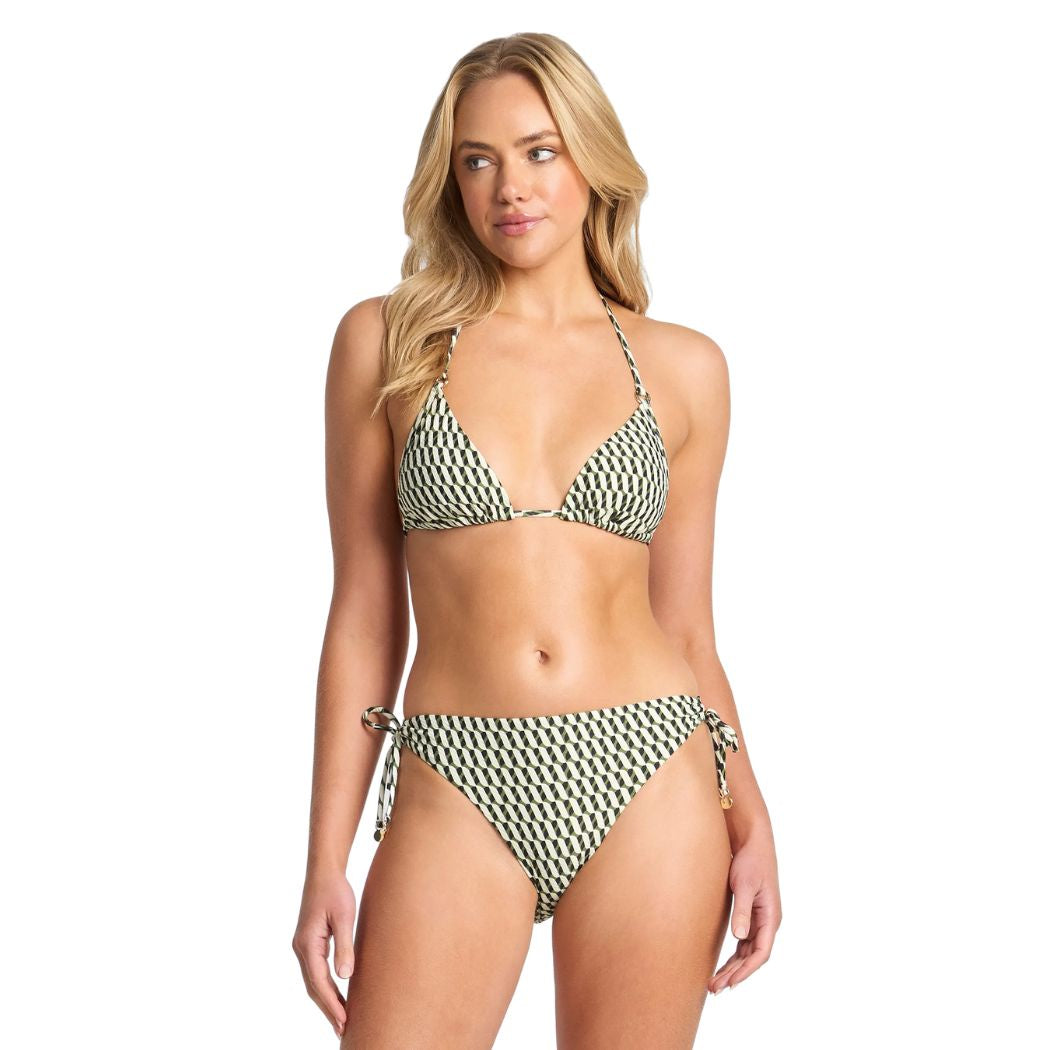 Sunseeker Marina Tri Bikini Top Black