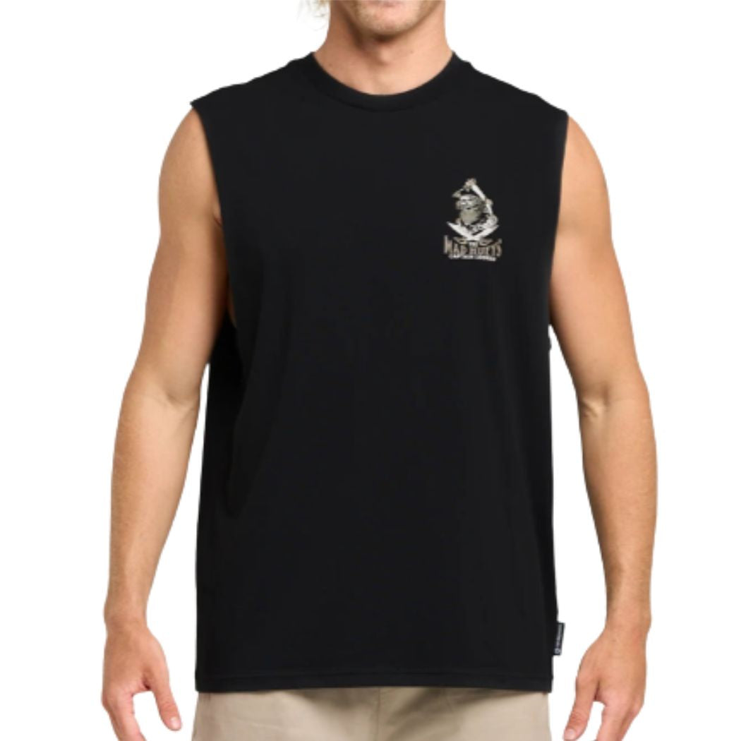The Mad Hueys Captain Ship Faced Muscle Black