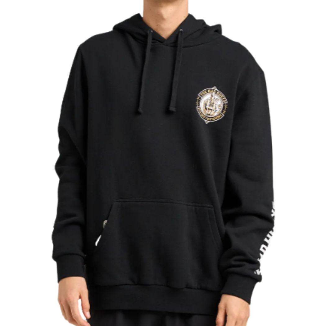 The Mad Hueys Fk Off Fish On Hooded Pullover Black