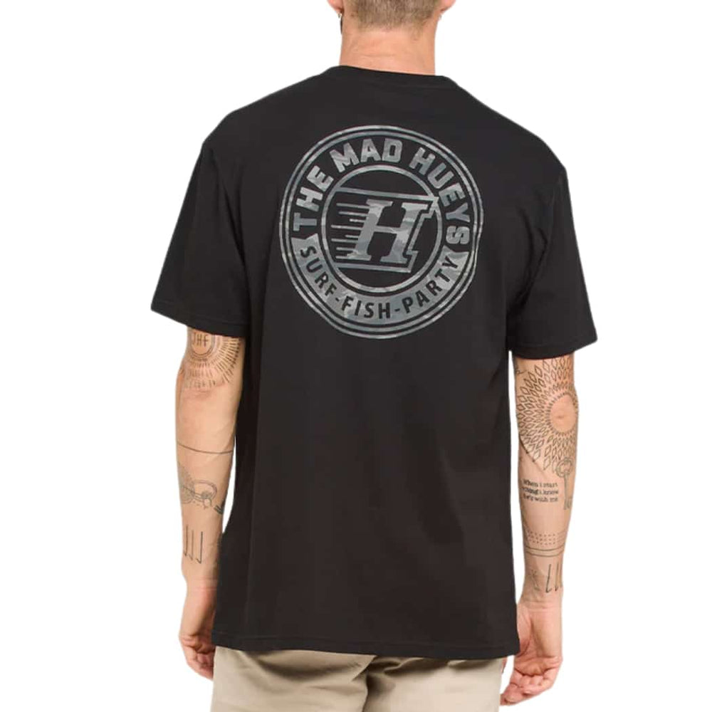 The Mad Hueys Hueys H Series SS Tee Black