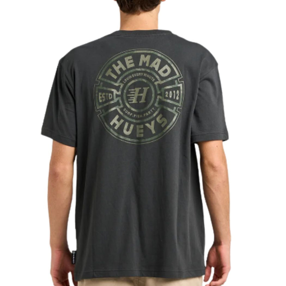 The Mad Hueys Mad Series Tee Vintage Black