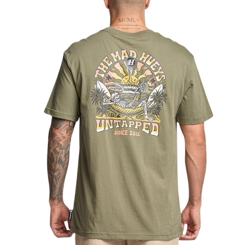 The Mad Hueys Untapped Tee Olive