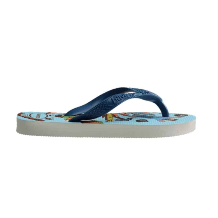 Havaianas Kids Top Minecraft White Comfy Blue