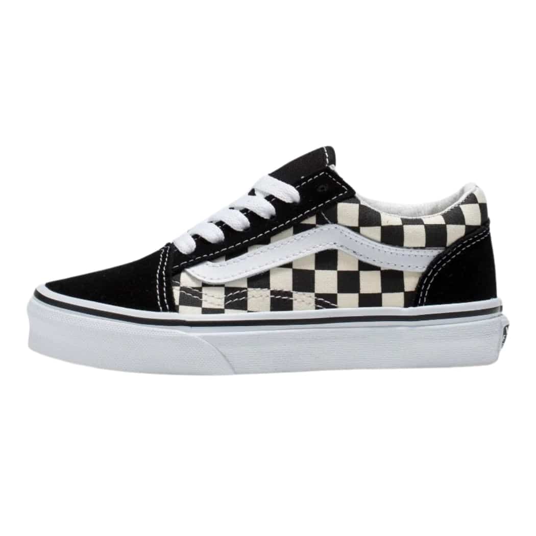 Vans Boys Old Skool Primary Check Shoes
