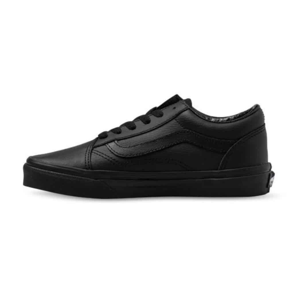Vans Old Skool Black Leather Shoes