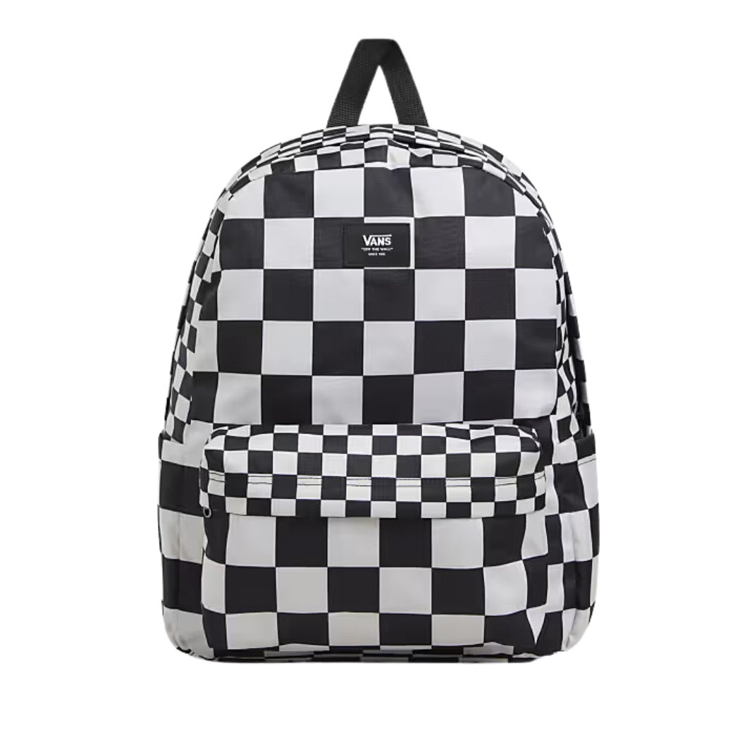 Vans Old Skool Check Backpack Black Oatmeal