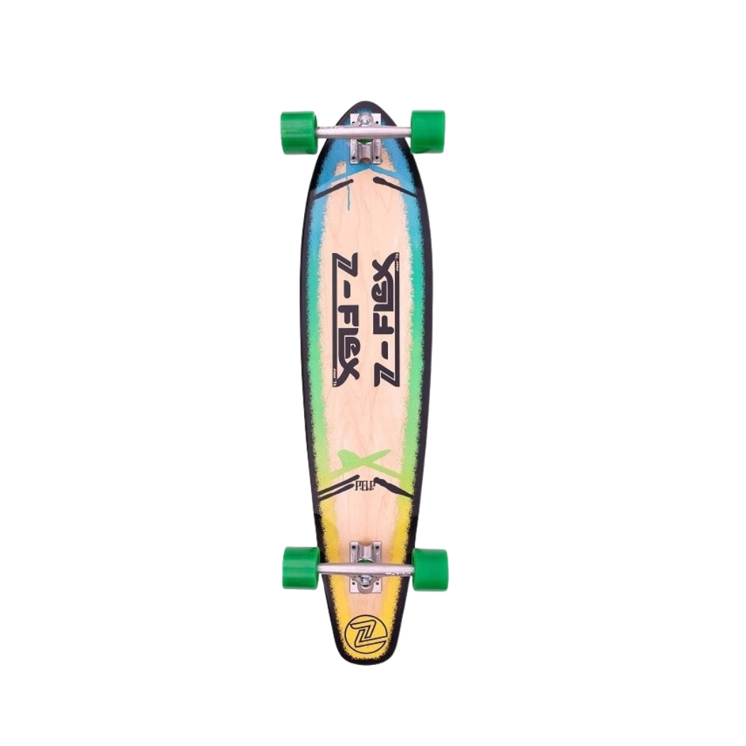 Z Flex Pop Blue 39.5inch Roundtail Cruiser