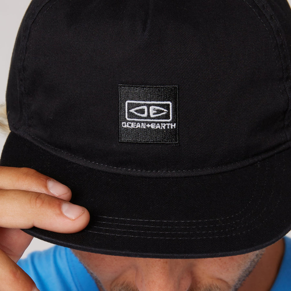 Ocean and Earth Corp Cap Black