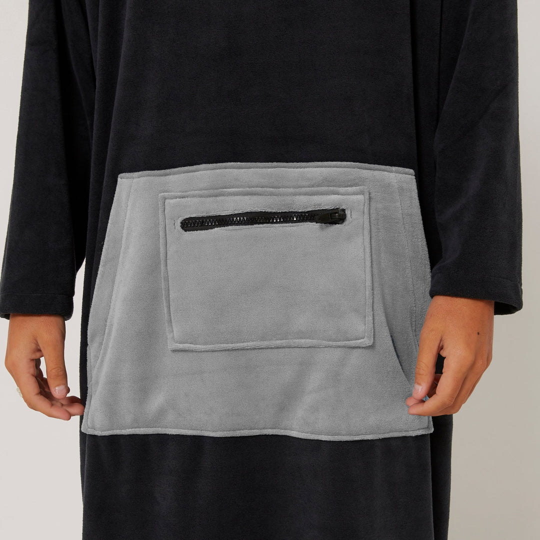 Ocean and Earth Surf Essentials LS Poncho 