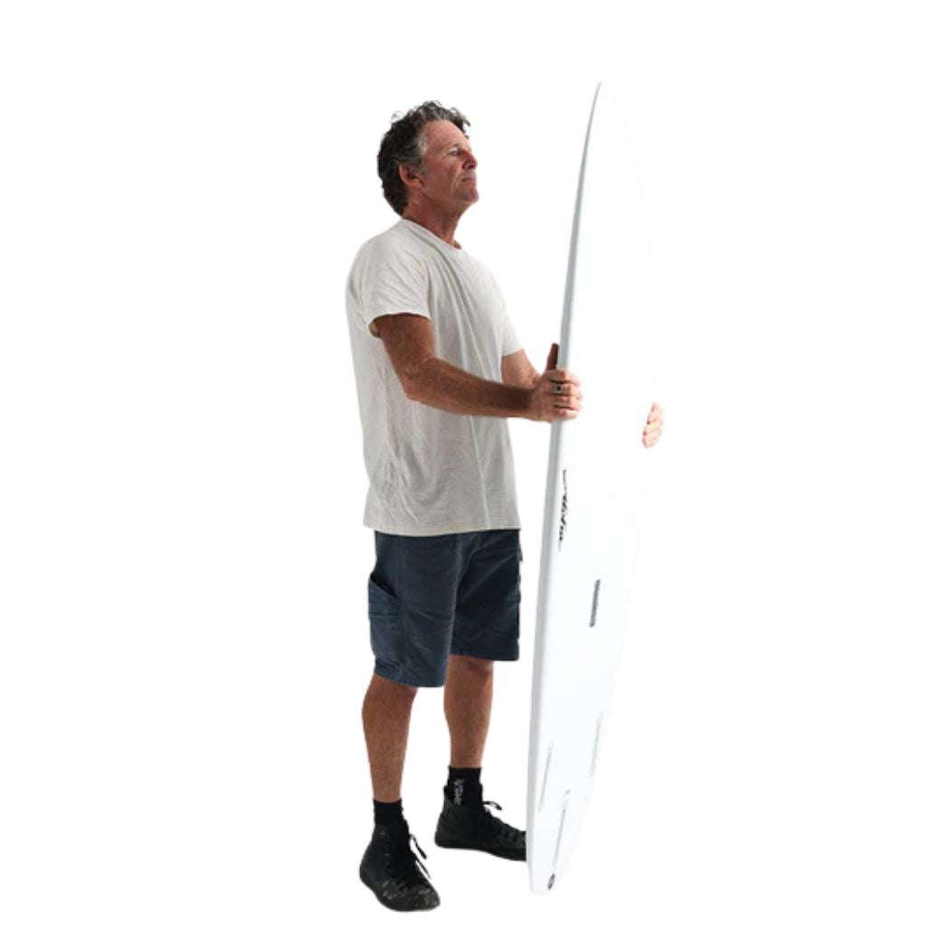 Aloha x LSD 5'8 Twinny PU White Tint