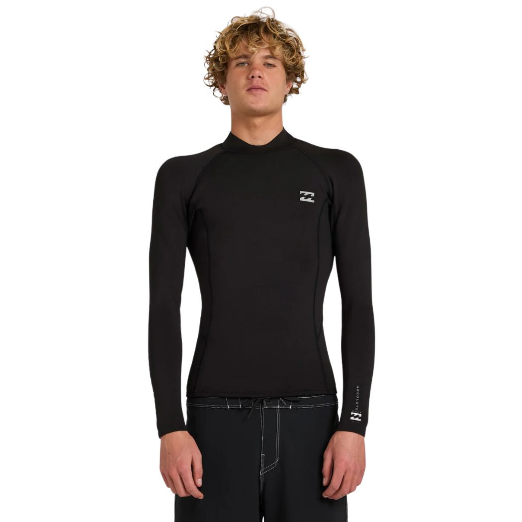 Billabong 1mm Absolute Core Long Sleeve Wetsuit Jacket Black