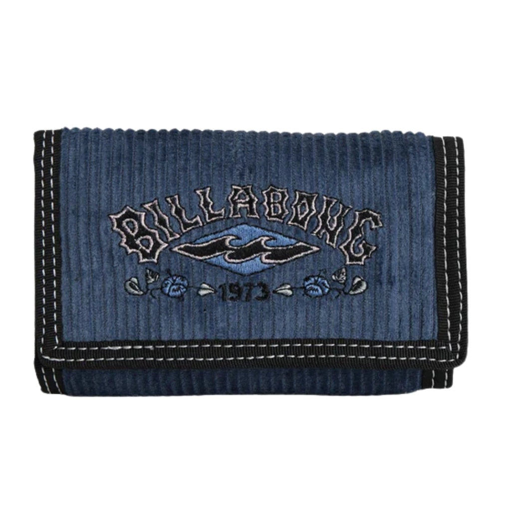 Billabong Mens Atom Wallet Steel Blue