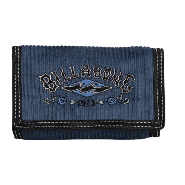 Billabong Mens Atom Wallet Steel Blue
