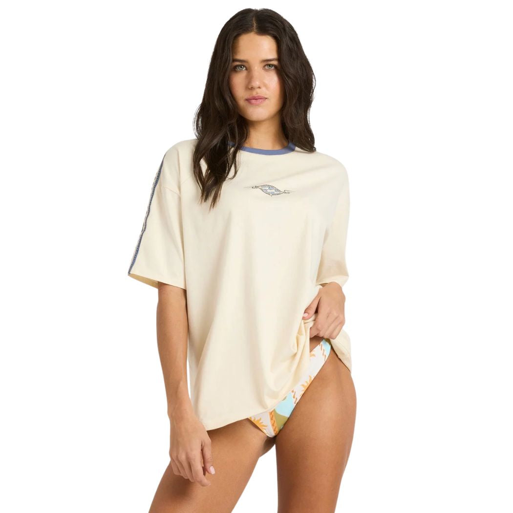 Billabong Barrels Tee White Cap