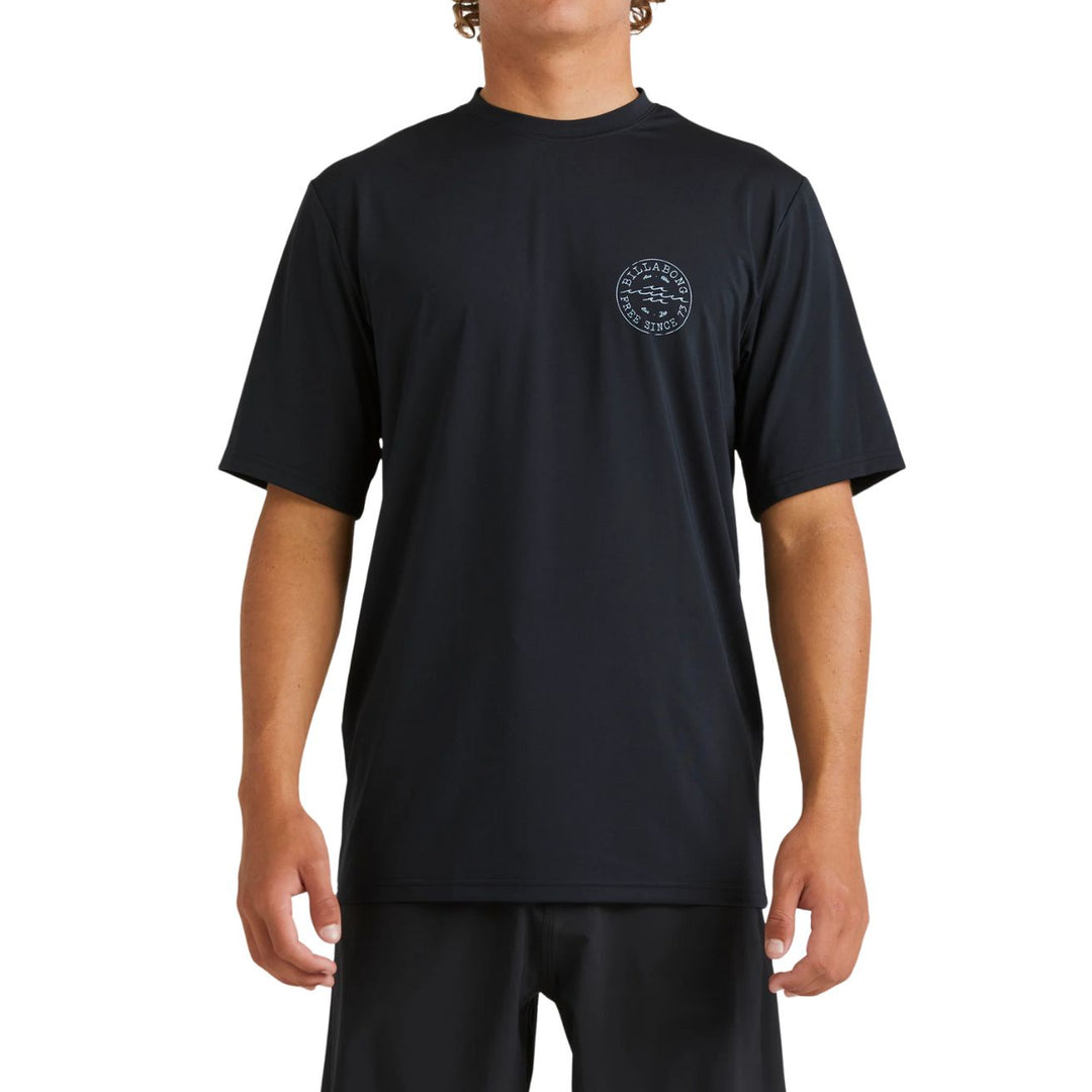 Billabong Big Wave Daz LF Rash Vest Black