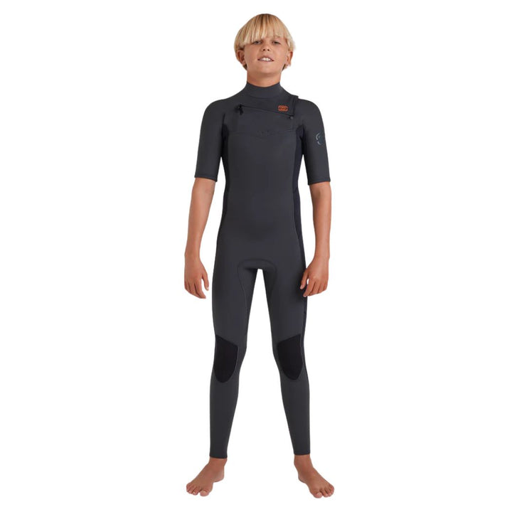 Billabong Boys 202 Absolute Natural CZ Short Sleeve GBS Steamer Graphite