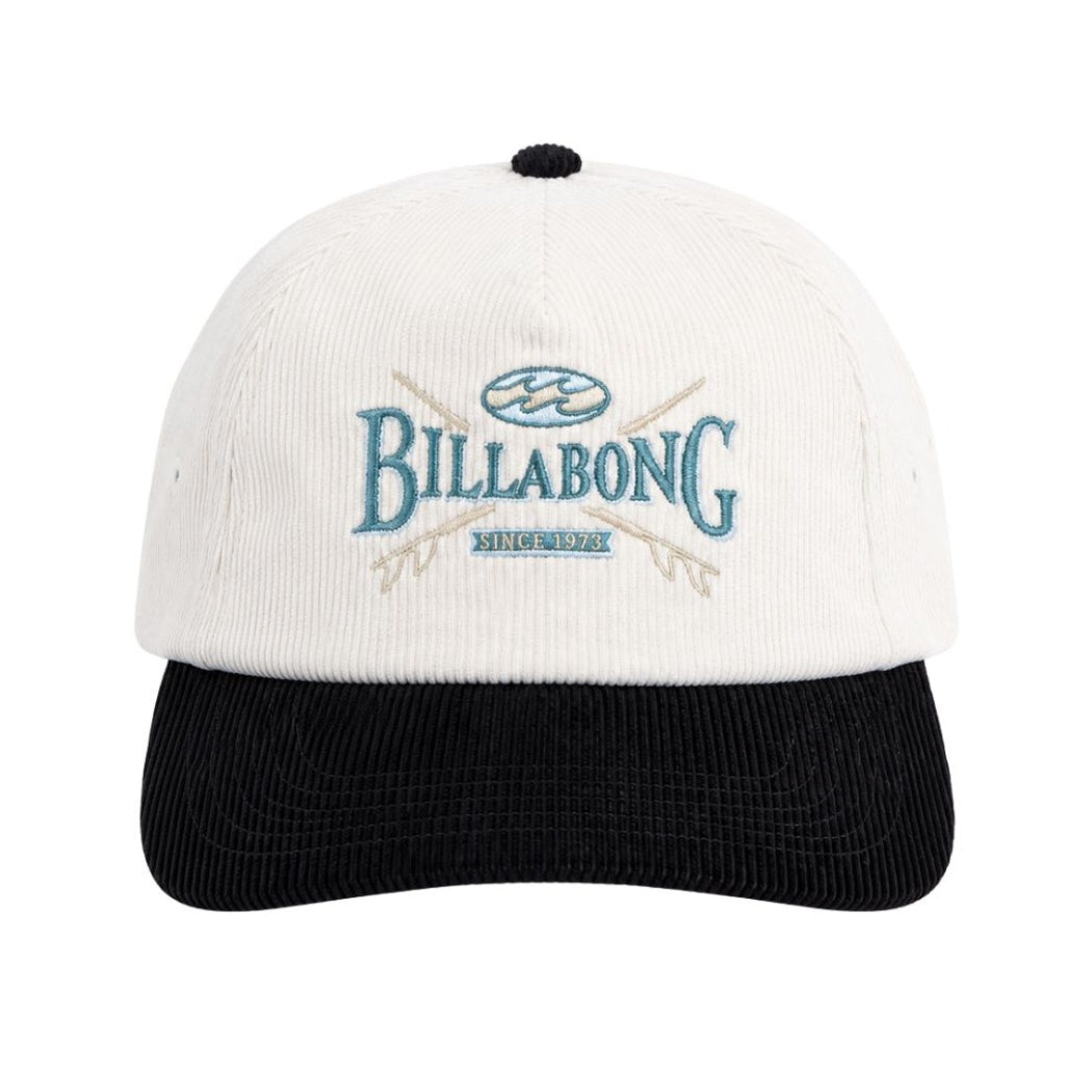 Billabong Boys Heritage Snapback Cap Off White