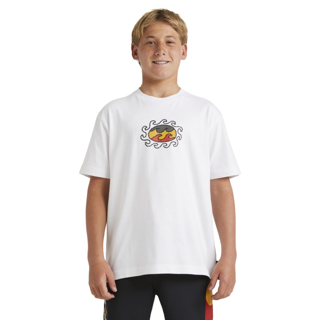 Billabong Boys Otis Sun Tee White