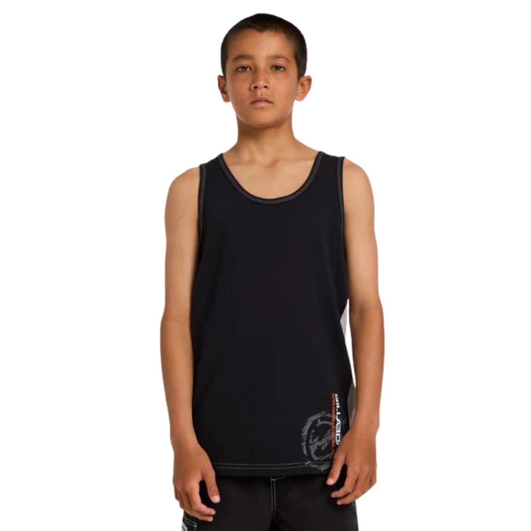 Billabong Boys Spec Blast Tank Off Black