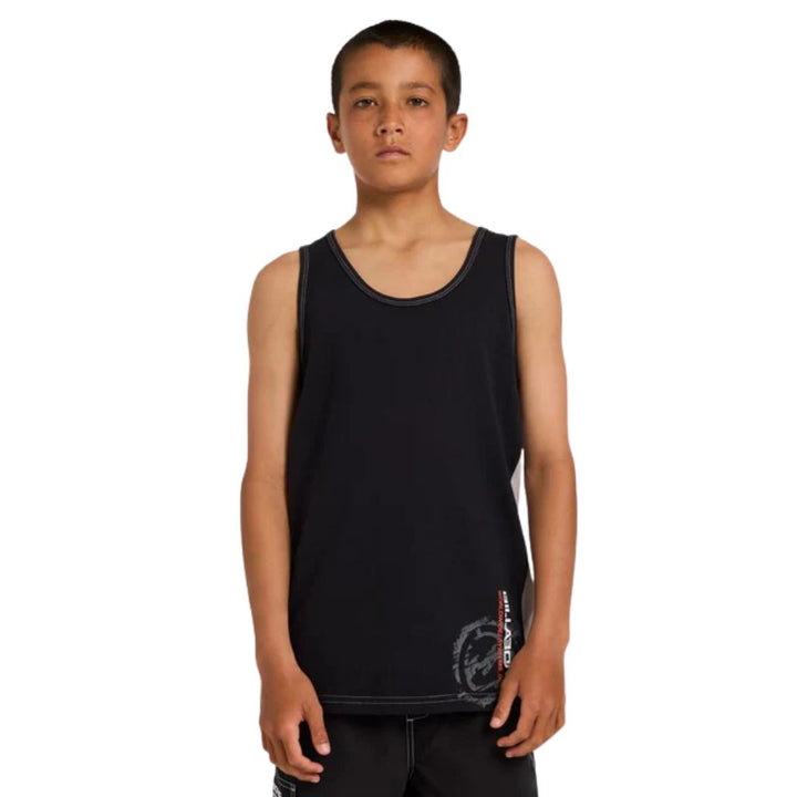 Billabong Boys Spec Blast Tank Off Black