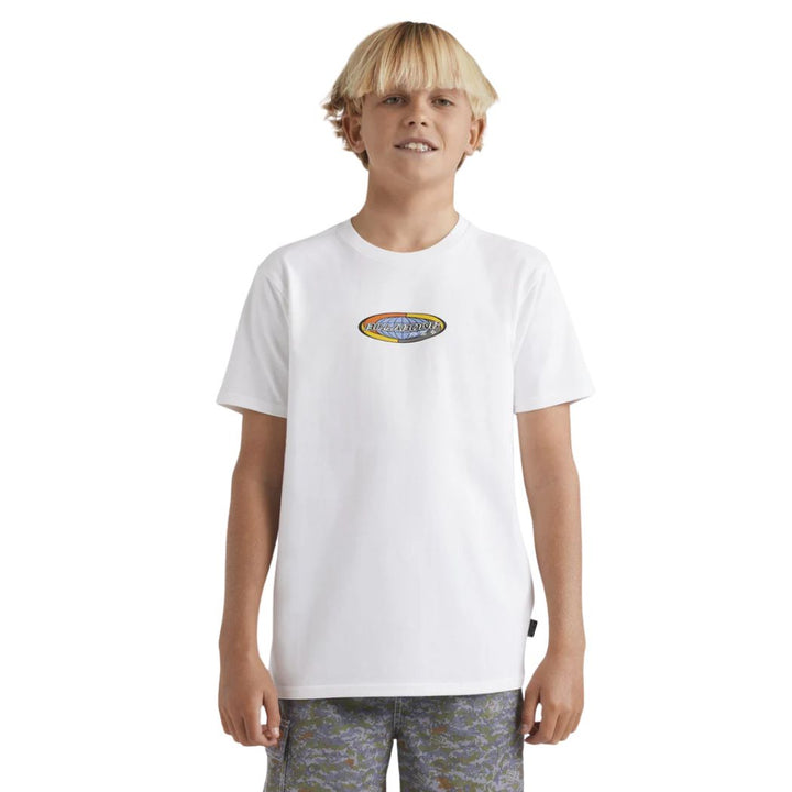 Billabong Boys Spec Pill Tee White