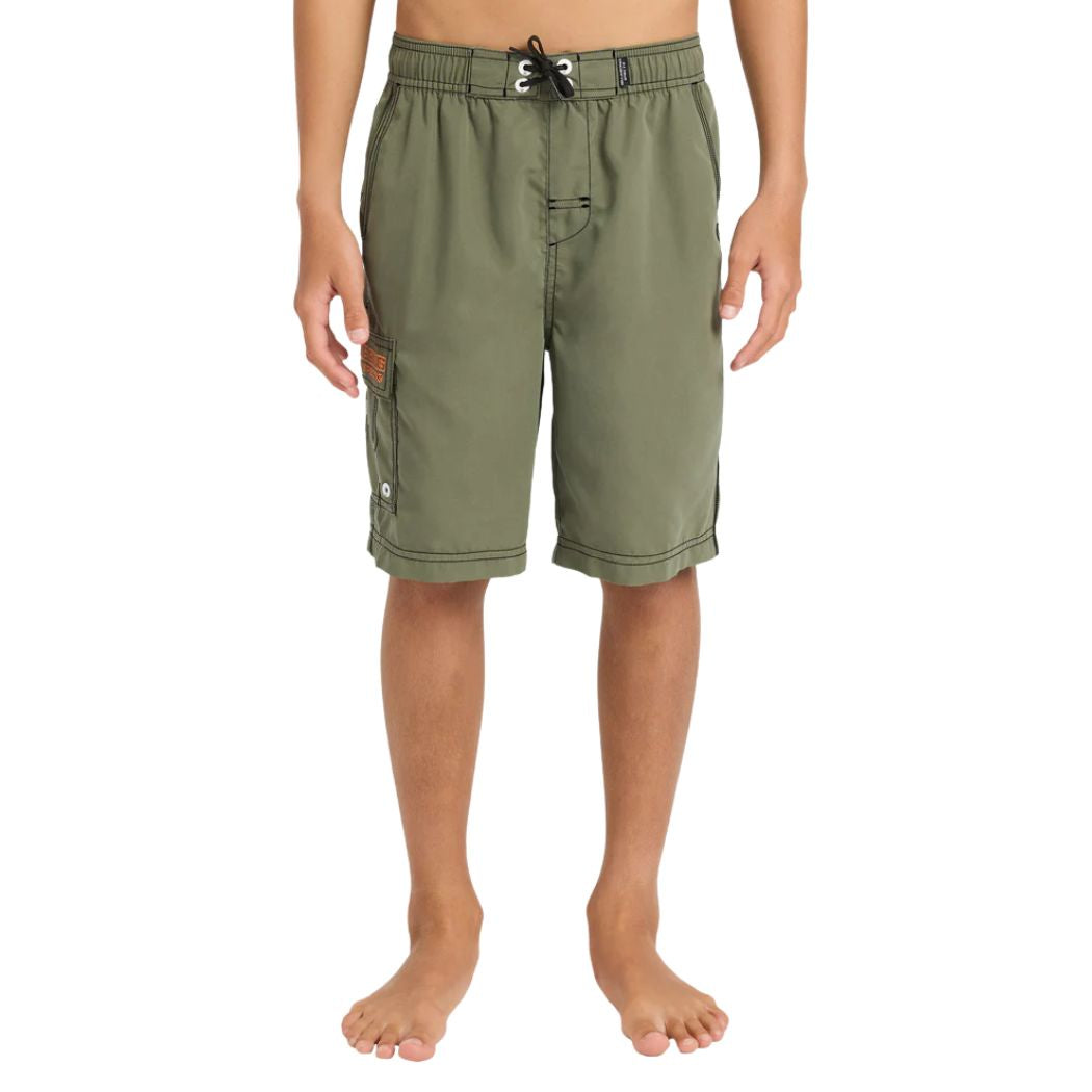 Billabong Boys Throw On Cypress Green