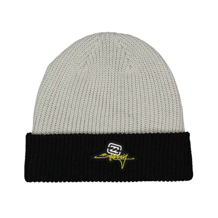 Billabong Boys Traditional Beanie Silver