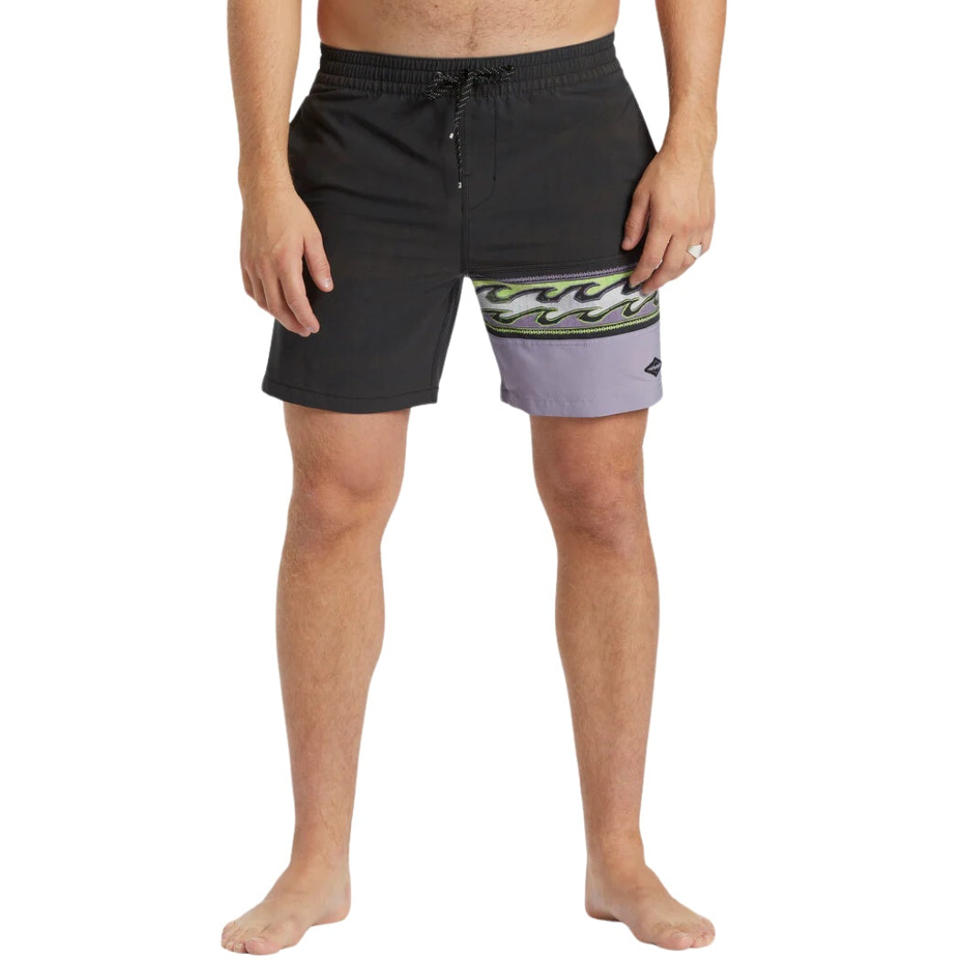 Billabong Burleigh Layback Washed Black