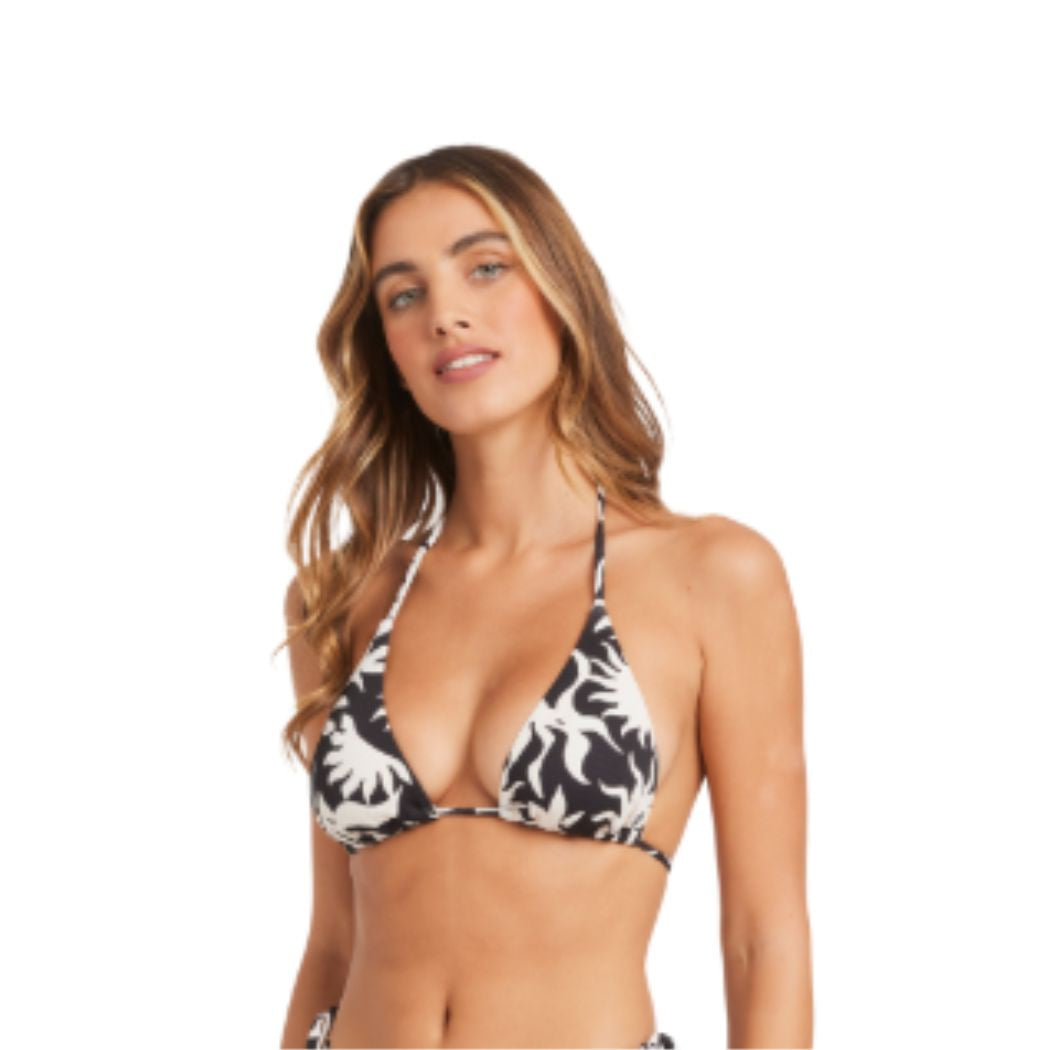 Billabong By My Side Multi Tri Top Black White
