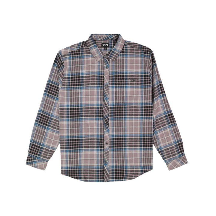 Billabong Coastline Flannel Shirt Ash