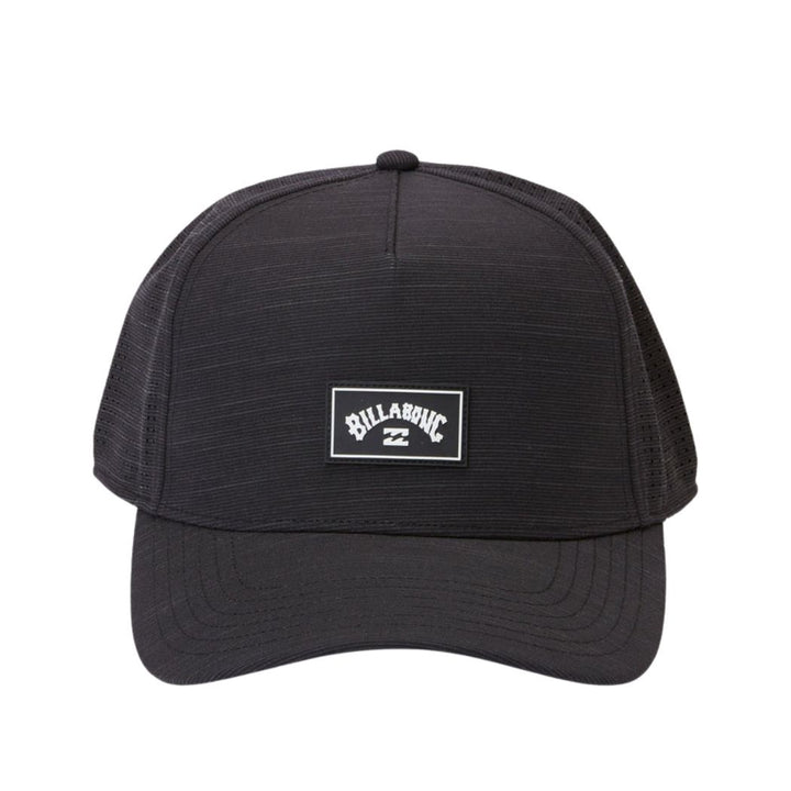 Billabong Crossfire Snapback Cap Black Slub