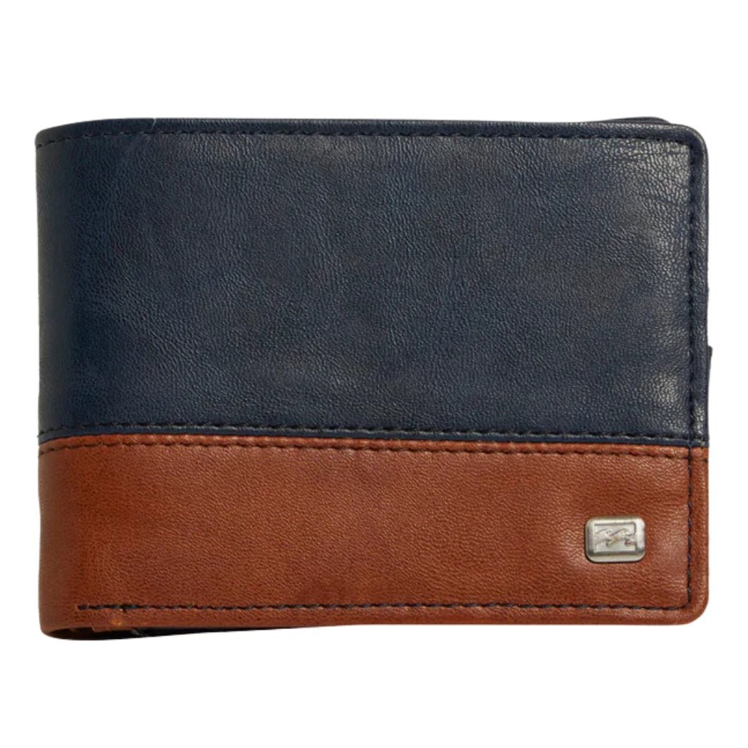 Billabong Dimension Wallet Navy Tan