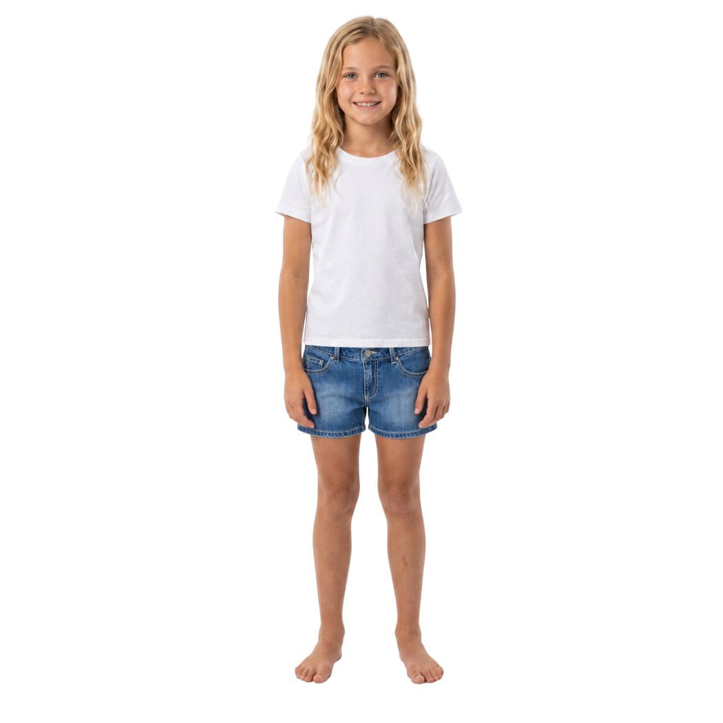 Billabong Girls Billa Legit Shorts Dark Denim