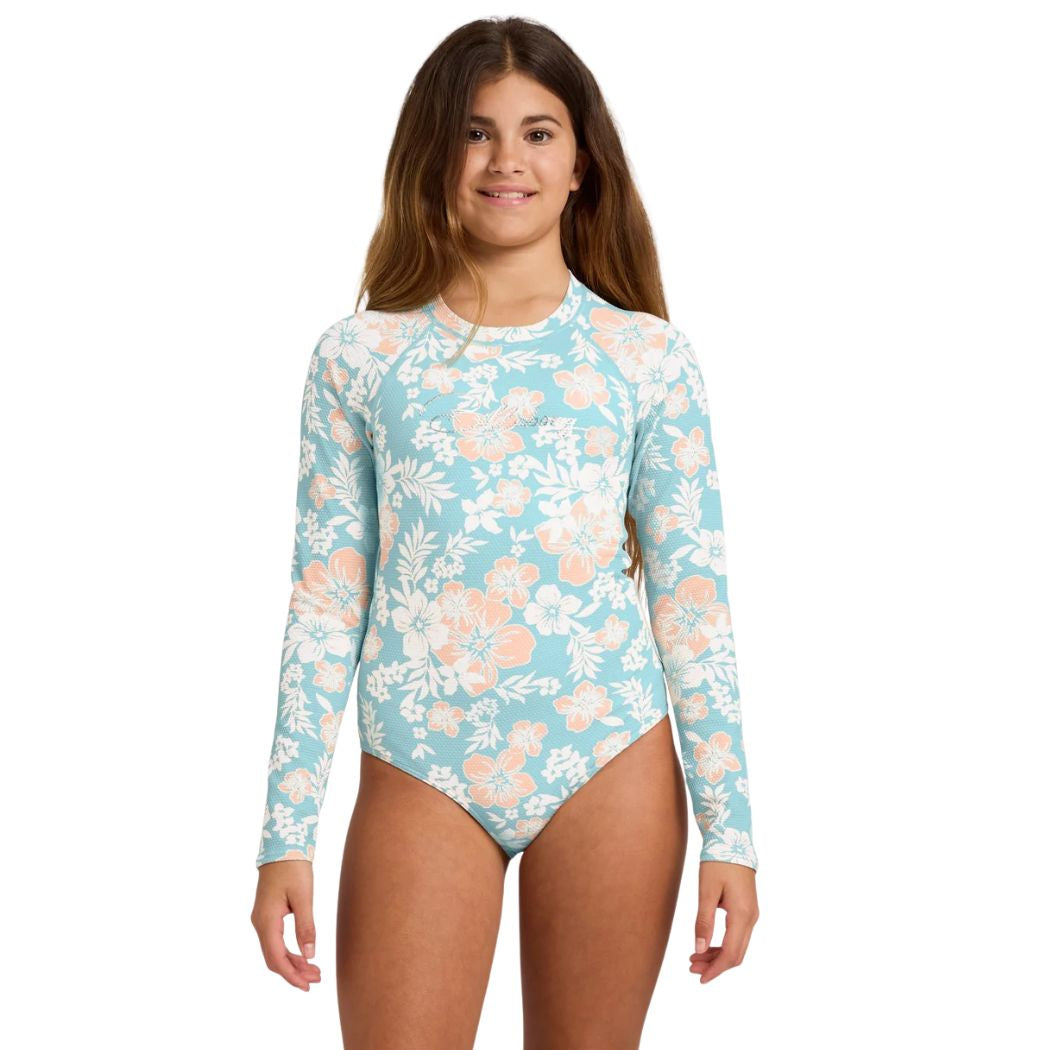 Billabong Girls Hibiscus Haze Surfsuit Aqua Haze