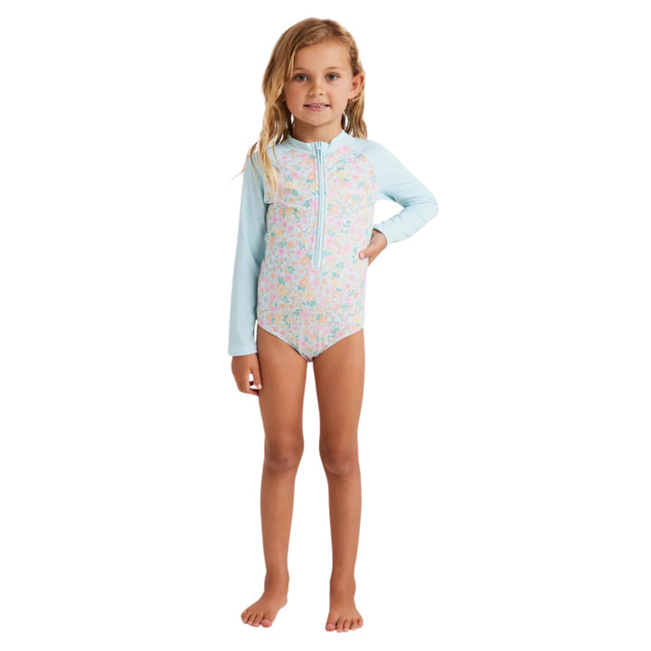 Billabong Girls In My Dreams 1 Piece Sunshirt Multi 1
