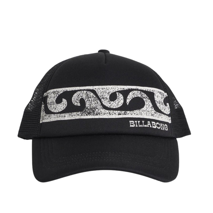Billabong Girls Wave Fade Trucker Off Black