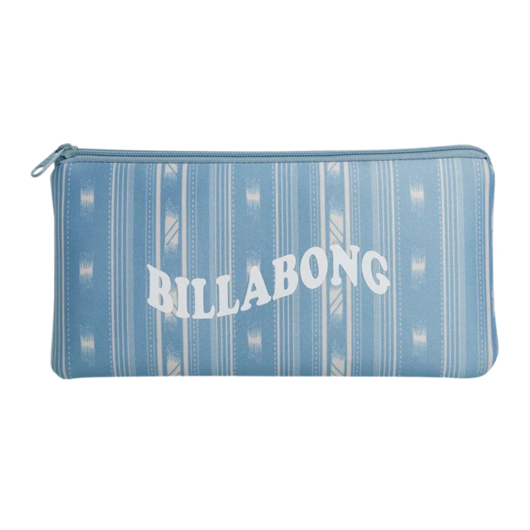 Billabong Gone West Small Pencil Case Misty Blue