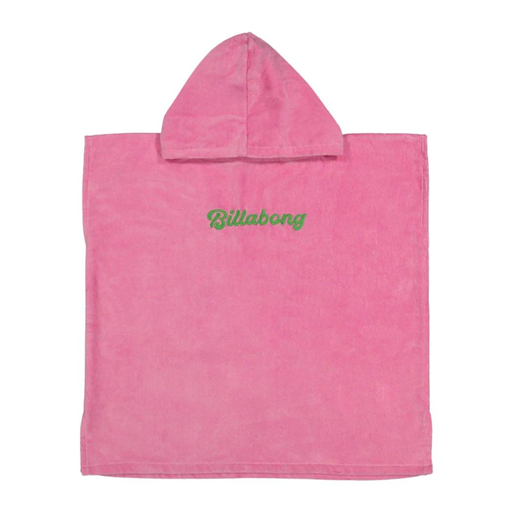 Billabong Groms Hoodie Towel Party Pink