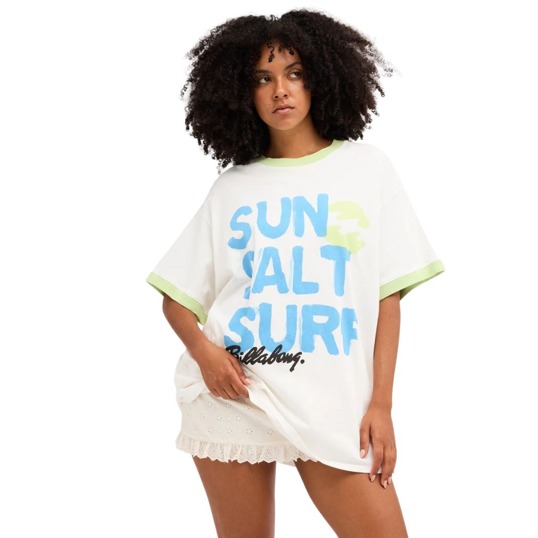 Billabong Holiday State Tee Salt Crystal