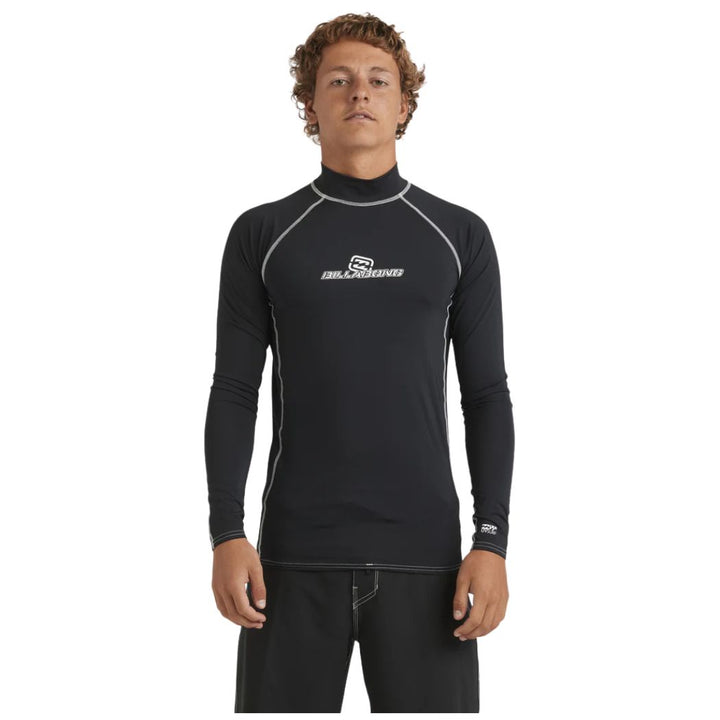 Billabong Jimmy Contrast Long Sleeve Rash Shirt Black