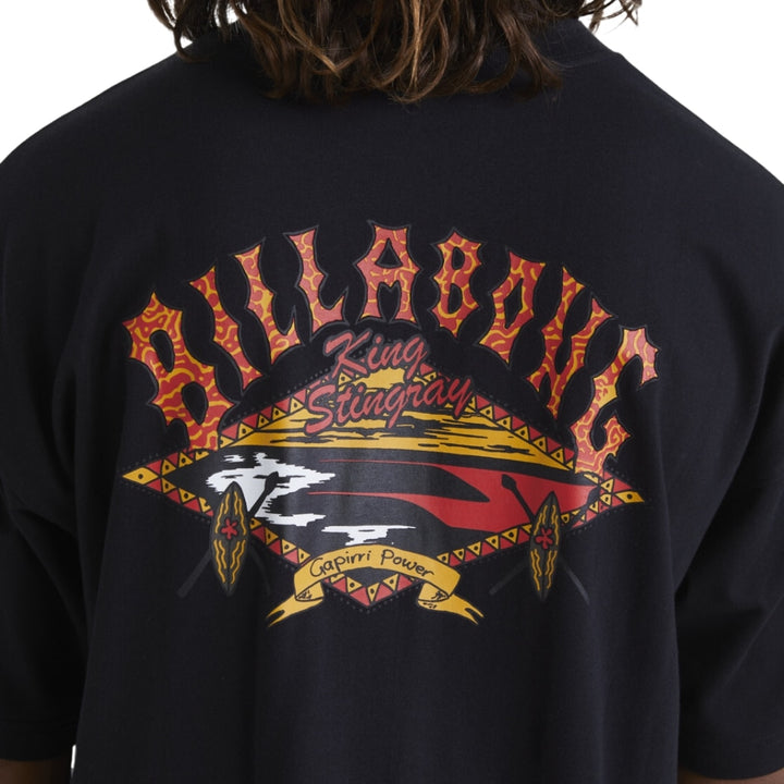 Billabong King Stingray Gapirri Power Tee Black